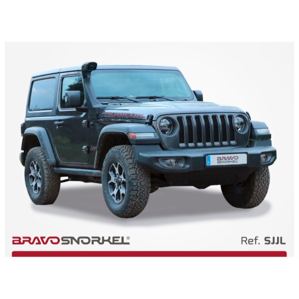 שנורקל BRAVO - JEEP WRANGLER JL / JT (2017 - ) 