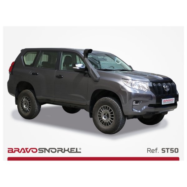 שנורקל BRAVO - TOYOTA LAND CRUISER 150 SERIES PRADO (2009 -2024 )
