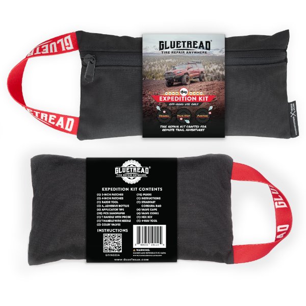 ערכת GlueTread לתיקון דופן הצמיג - Expedition Kit
